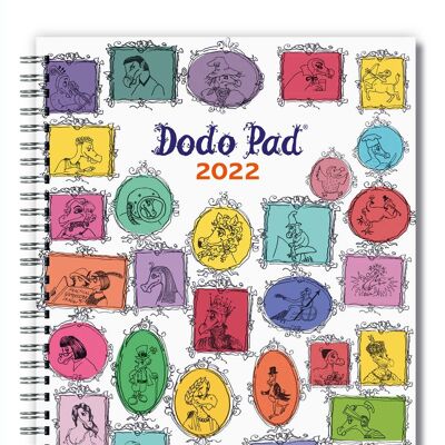 2022 Dodo Pad Original Schreibtischkalender