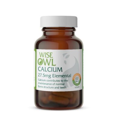 Calcium 30mg Elemental X 60 Capsules Food State