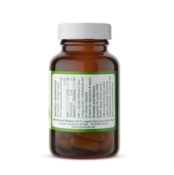 Fer Molybdène Et Vitamine C X 60 Gélules Etat Alimentaire 6