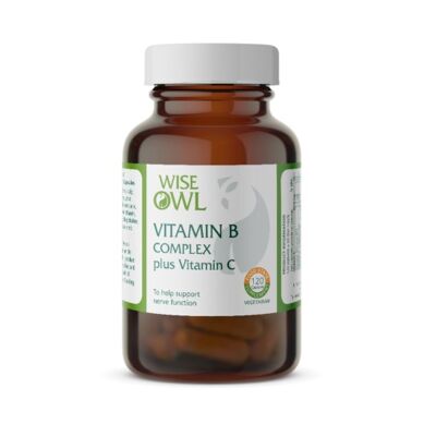 Vitamin B-Komplex plus Vitamin C X 120 Kapseln Food State