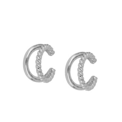 Earcuff Lux plata