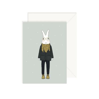 Mister Camille card in winter