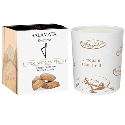 Croquant Canistrelli - Bougie Parfumée - 200G - En Corse