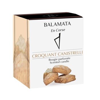 Croquant Canistrelli - Bougie Parfumée - 80G - En Corse 3