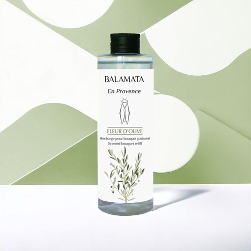 Fleur d'Olive - Recharge pour Bouquet Parfumé - 250ml - En Provence