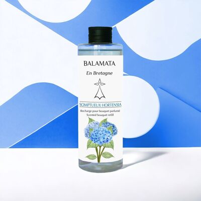 Hortensia suntuosa - Recambio para ramo perfumado - 250 ml - En Bretaña