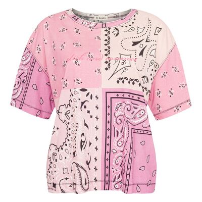 T-Shirt Paisley in lollypop