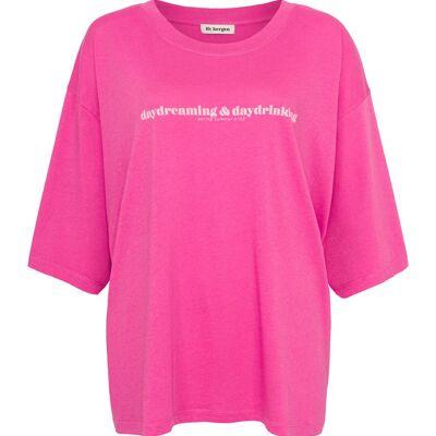 Oversize-Shirt in magenta