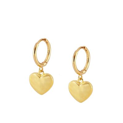 Pendientes LOVE Gold