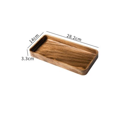 Plateau en bois « Konda » - 28.2x14cm (rectangle)