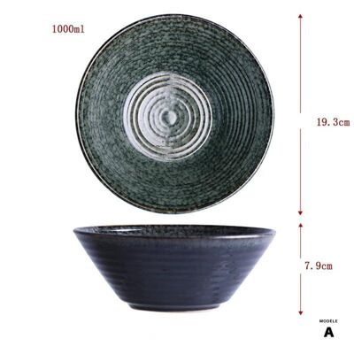 Ramen en céramique « Otonari » - Gris