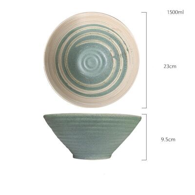 Ramen en céramique « Yuifum » - Vert - 23cm