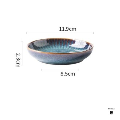 Vaisselle en porcelaine Collection « Senzo » - E : Assiette creuse - 11cm