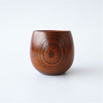 Tasse japonaise en bois artisanale « Yadama » - Bois naturel