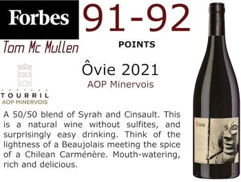 Chateau Tourril OVIE 2021 Organic and Natural Wine 4