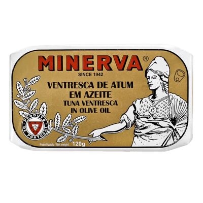 MINERVA - Ventresca de Atún / Ventresca en Aceite de Oliva -120gr