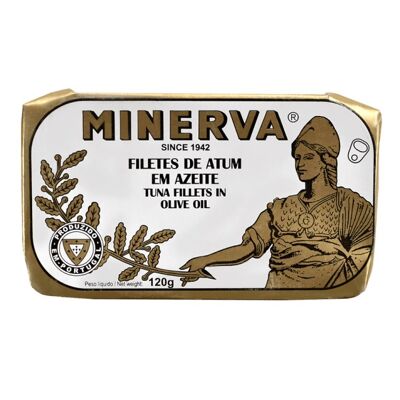 MINERVA - Tuna Fillets in Olive Oil -120gr