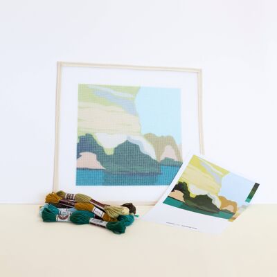 Grotto Needlepoint Kit | DIY Embroidery