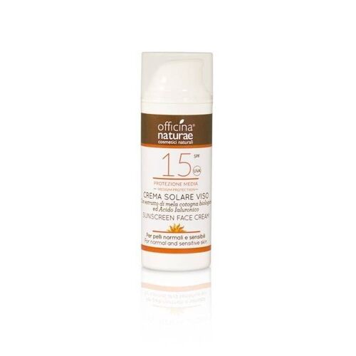 Face SPF 15 Sunscreen Medium Protection 50 ml