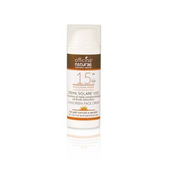 Crème Solaire Visage SPF 15 Moyenne Protection 50 ml