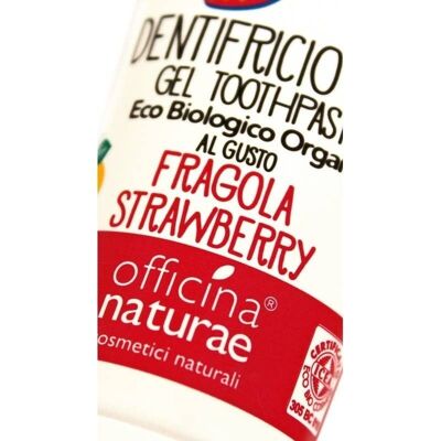 Pasta de dientes natural para niños - Sabor a fresa 75 ml