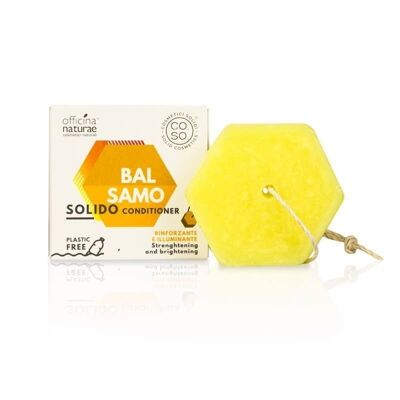 Après-shampoing solide fortifiant et éclaircissant 64 g