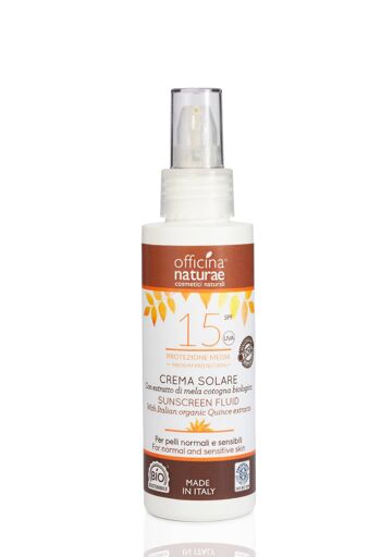 Fluide Solaire SPF 15 - Protection Moyenne 100 ml
