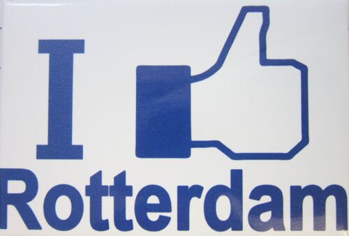 Fridge Magnet I Like Rotterdam