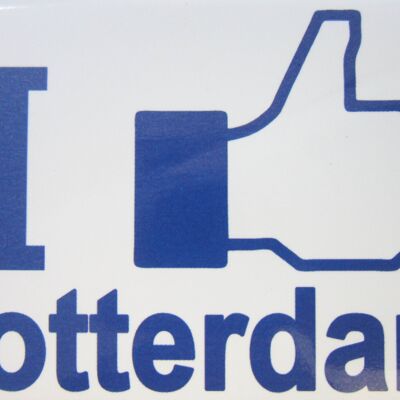 Fridge Magnet I Like Rotterdam