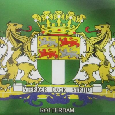 Fridge Magnet Wapen Rotterdam