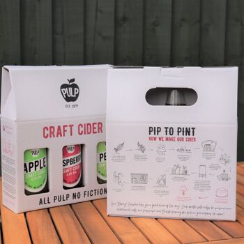 Coffret Cadeau PULP Cidre Combo #1 (6 x Coffrets Cadeaux) 8