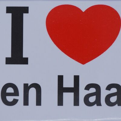 Imán de nevera I Love Den Haag