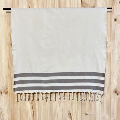 Fouta Hansel Taupe