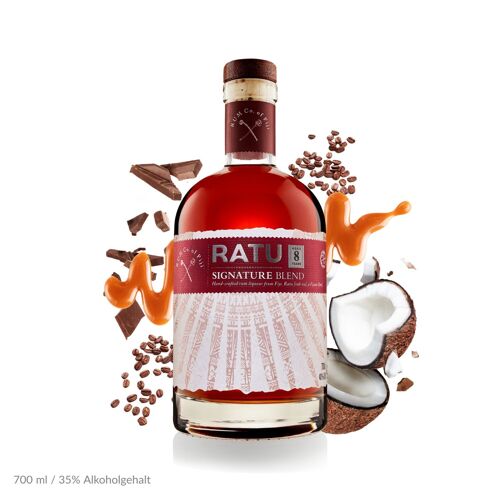 RATU Signature Rum 8Y, 700 ML, 35%