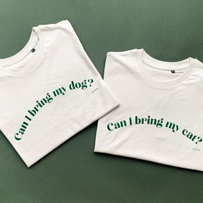 T-shirts - Green - Can I bring my cat?