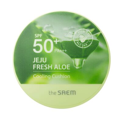 Jeju Fresh Aloe Cooling Cushion Natural Beige_Cushion de Maquillaje_12gr