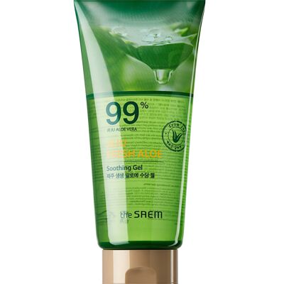 Jeju Fresh Aloe Soothing Gel 99% Tubo_ Gel Calmante Aloe 99% Tube_300ml