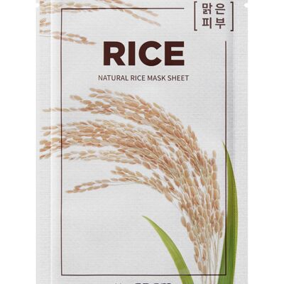 Natural Rice Mask Sheet_Mascarilla Arroz_21ml