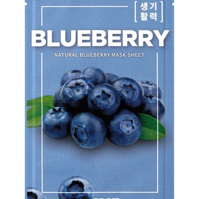 Natural Blueberry Mask Sheet_Mascarilla Arándano_21ml