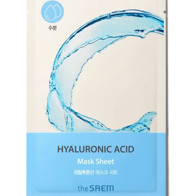 BIO SOLUTION Hydrating Hyaluronic Acid Mask Sheet_Mascarilla Ácido Hialurónico_20gr