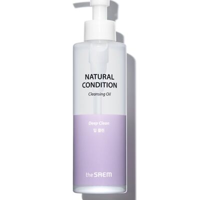 Natural Condition Cleansing Oil [Deep Clean]_ Aceite Limpiador Nutrición_180ml