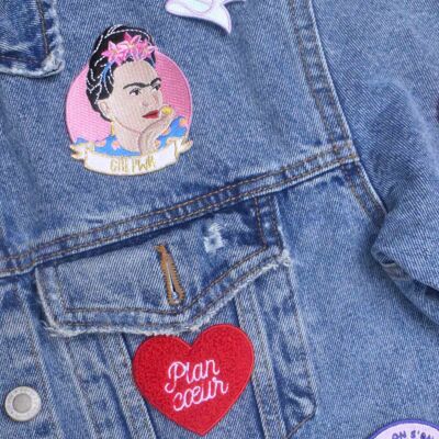 Girl gang iron-on patch