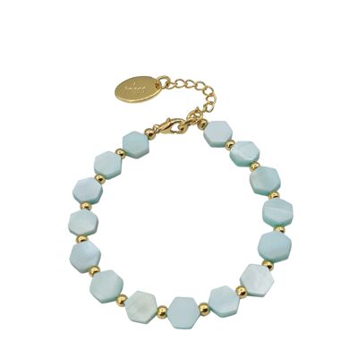 Pulsera mujer ANDREA menta