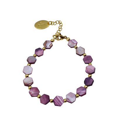 Bracelet femme ANDREA violet