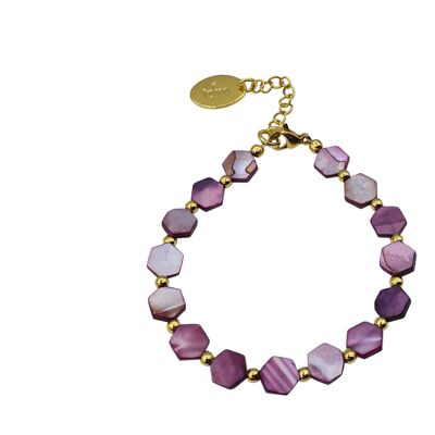 Women's bracelet ANDREA purple