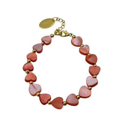 Pulsera mujer ANDREA roja