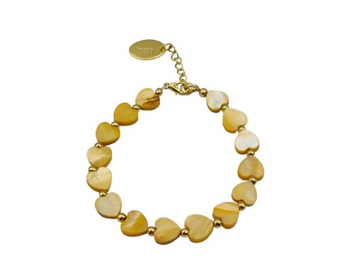 Damesarmband ANDREA yellow