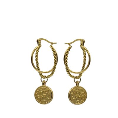 Pendientes GUEPARDO Oro