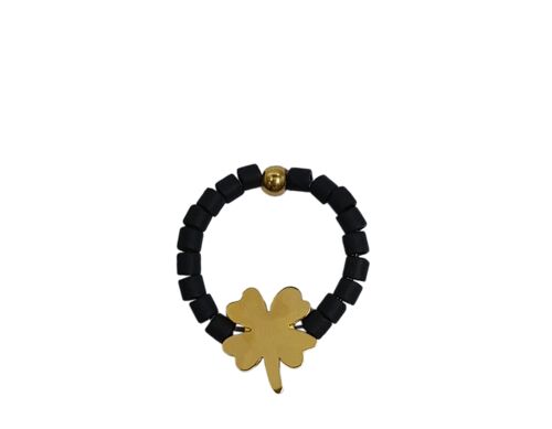 Ring CLOVER black