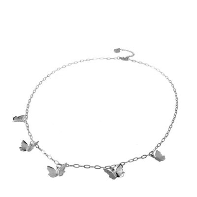 Collier BUTTERFLY Silver